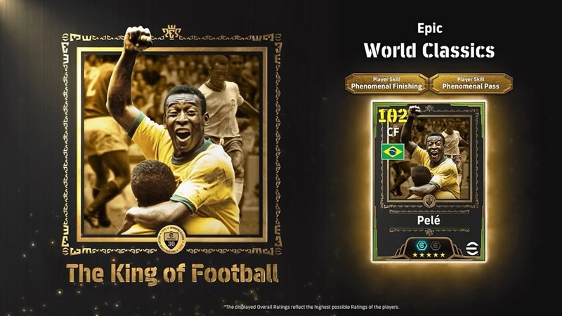 Pelé Resmi Hadir di eFootball™: Sang Raja Sepak Bola Debut Digital di Perayaan 30 Tahun Seri Game
