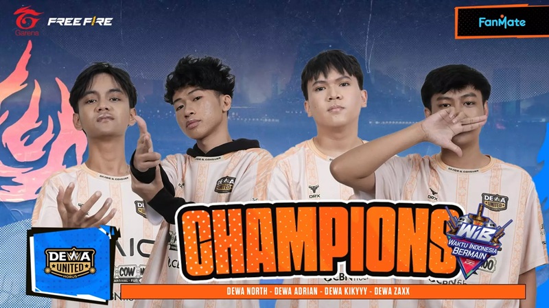 Dewa United Horus Awali Tahun 2026 dengan Gelar Juara DGWIB Free Fire Season 26!