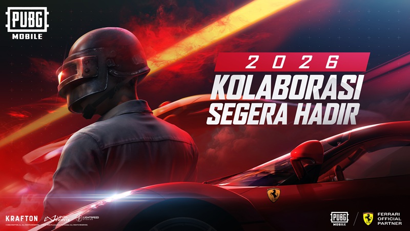 Keren! PUBG MOBILE Umumkan Kolaborasi Eksklusif dengan Scuderia Ferrari HP