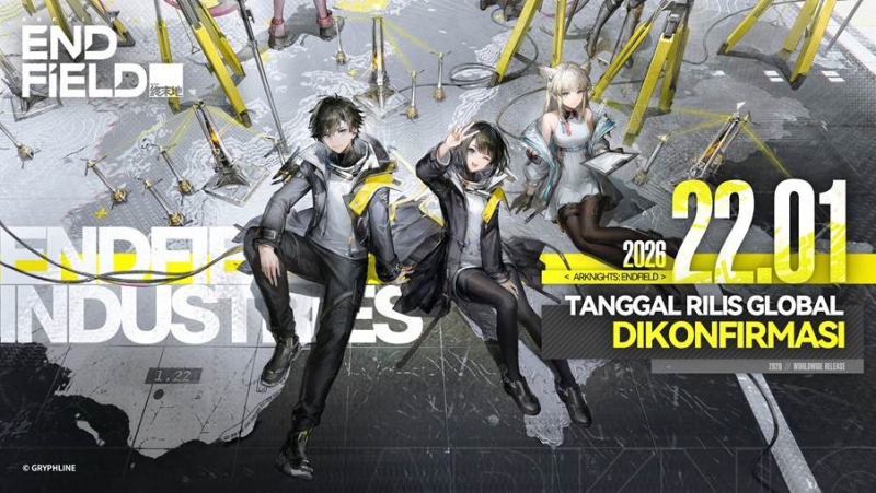 Arknights: Endfield Umumkan Tanggal Rilis Global 22 Januari 2026 di The Game Awards