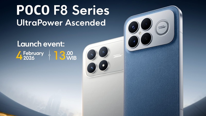 POCO F8 Series Akan Hadir di Indonesia 4 Februari 2026! Ini Spesifikasi dan Fitur Canggihnya!