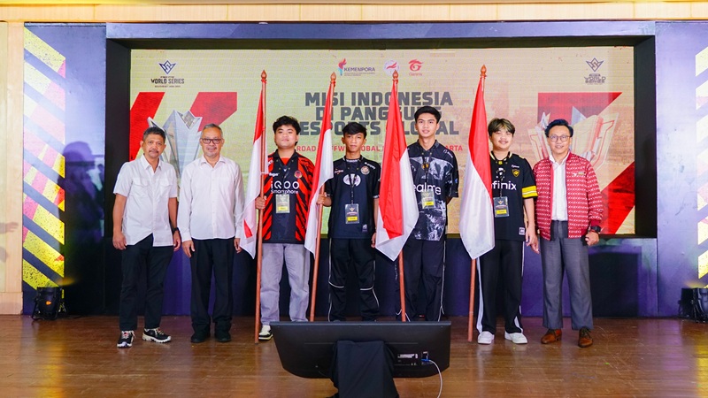 Kemenpora dan PB ESI Lepas Empat Tim ke Grand Finals FFWS SEA 2025 Fall, Siap Ukir Prestasi di Thailand!