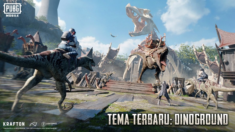 Update 2.6 PUBG Mobile, Rasakan Sensasi Survival di Taman Dinosaurus