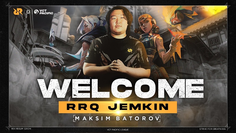 RRQ Valorant Lengkapi Roster dengan Jemkin dari SCARZ
