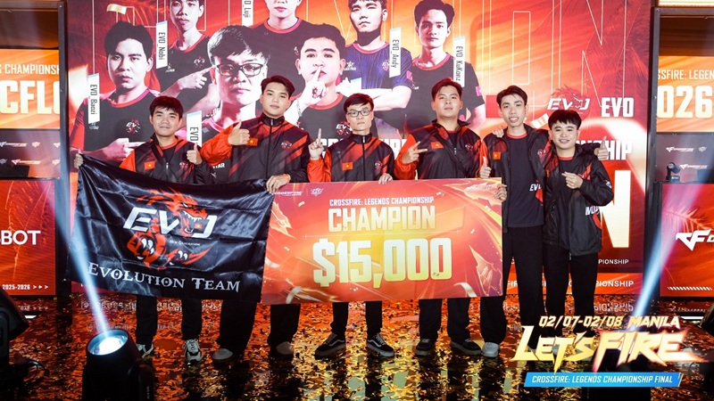 CrossFire: Legends Championship 2026 Resmi Berakhir, Evolution Team Jadi Juara