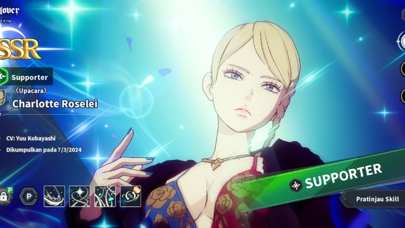 Debut 2 Karakter SSR Terbaru Charlotte & Magna Ramaikan ‘Upacara’ Season 5 Black Clover M: Rise Of The Wizard King