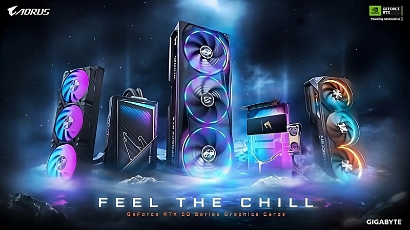 CES 2025: GIGABYTE Hadirkan GeForce RTX 50 Series dengan Teknologi Pendinginan Mutakhir