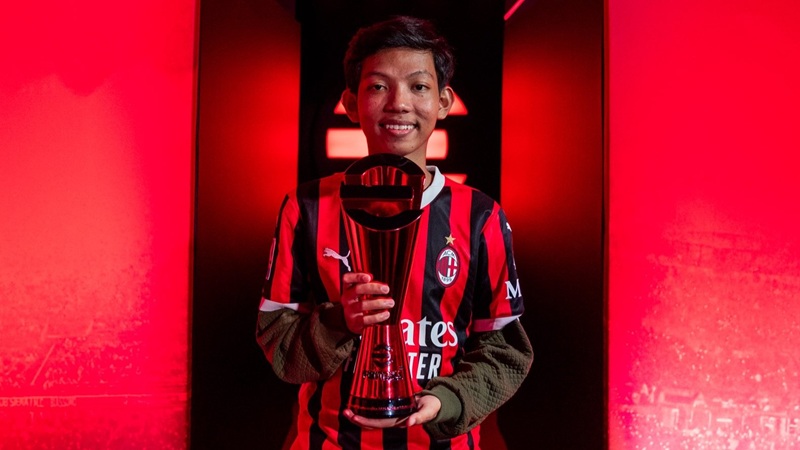 RRQ_Huda Juara eFootball Championship 2025 – AC Milan Club Finals, Siap Tempur di World Finals Tokyo!