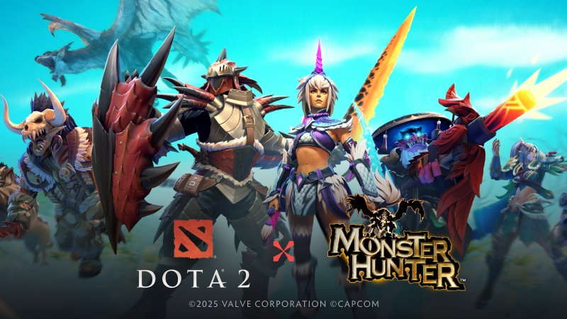 Kolaborasi Dota 2 dan Monster Hunter Hadirkan Sistem Hunting dan Crafting Revolusioner di Dunia MOBA