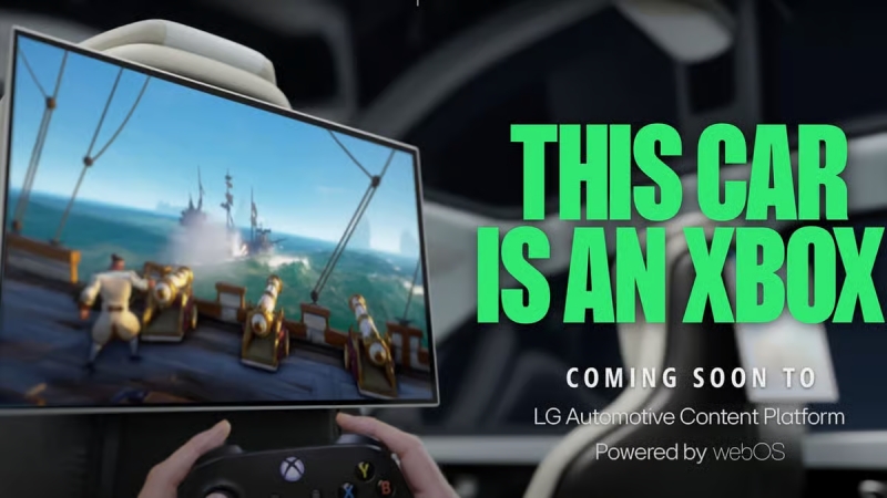 Xbox Masuk ke Mobil, Layanan Cloud Gaming Hadir di Kendaraan Kia Lewat LG