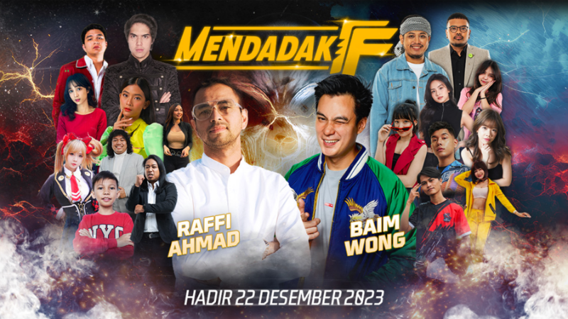 Raffi Ahmad, Baim Wong & Sederet Artis Tanah Air Bakal 