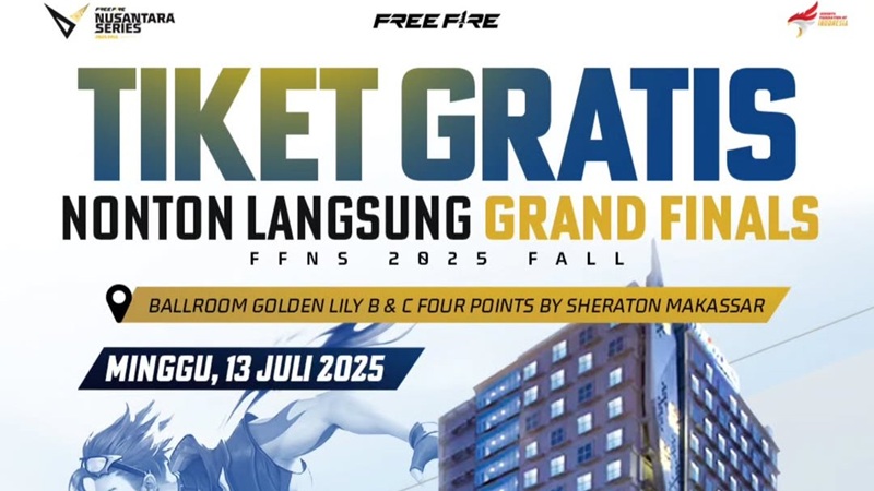 Grand Finals FFNS 2025 Fall Digelar di Makassar! Ini Cara Dapat Tiket Gratisnya