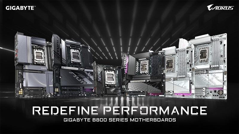 CES 2025: GIGABYTE Meluncurkan Motherboard Intel dan AMD Seri B800 dengan Teknologi AI