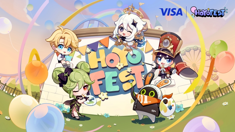 Visa Jadi Sponsor Perdana HoYo FEST 2025 di Asia Tenggara, Berikan Pengalaman Premium untuk Gamer