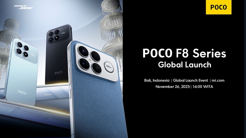 POCO Global Launch 2025 Digelar di Bali, Bakal Rilis Line Up Terbaru!